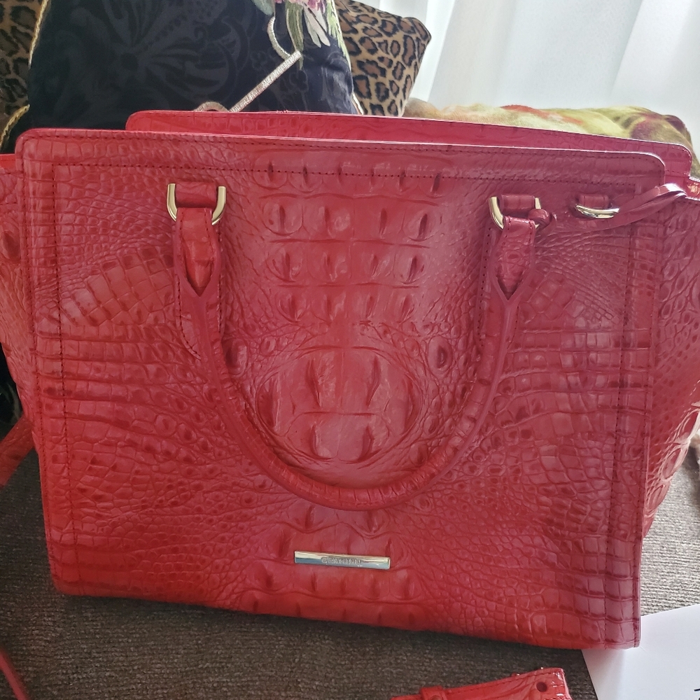 Brahmin AUBREY punchy Coral Melbourne